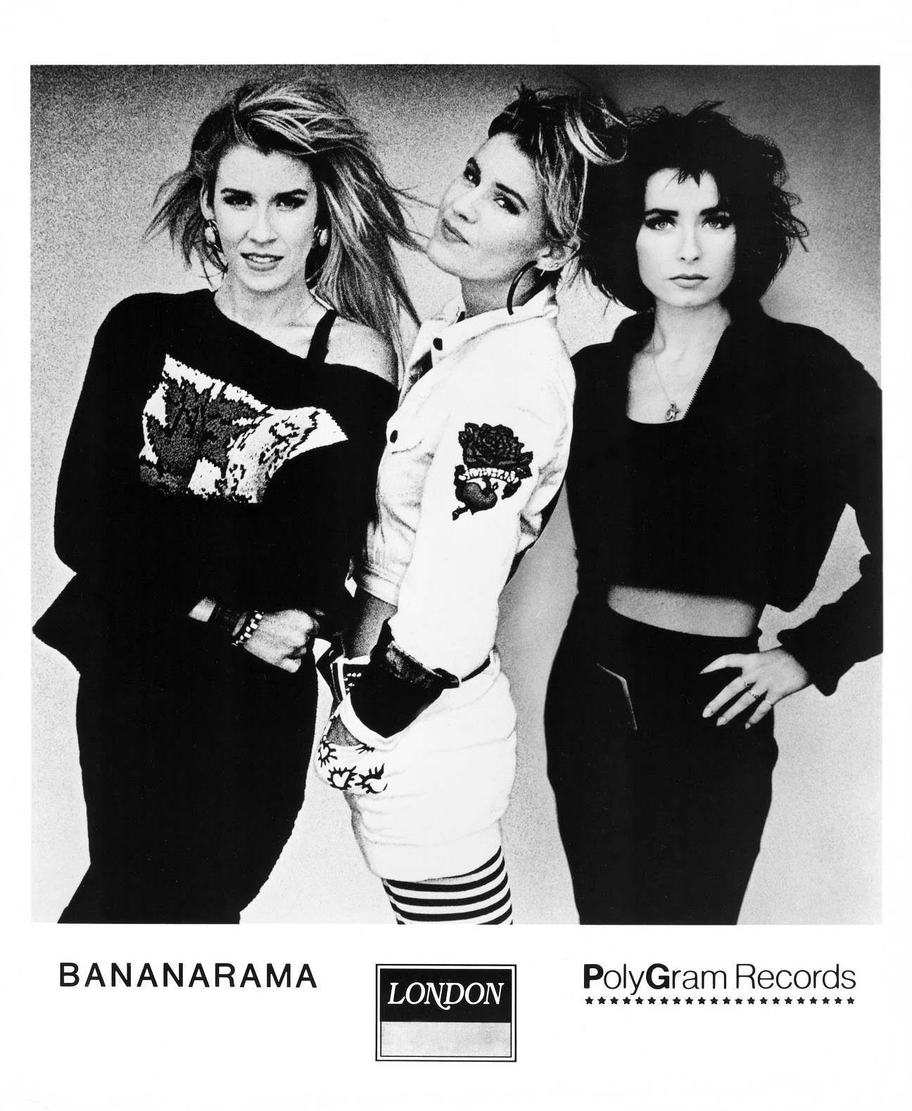 Bananarama Press Photo, London Records